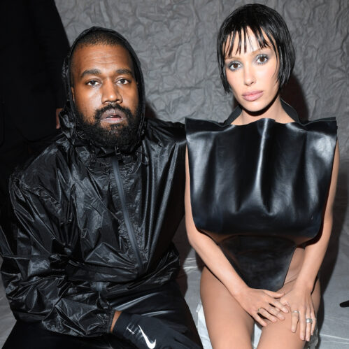 Bianca e Kanye em Milão. (Foto: Getty)