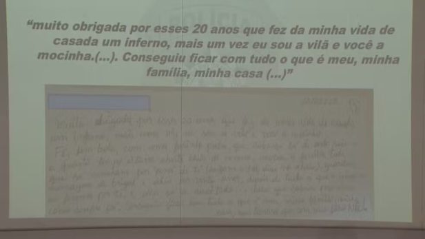 Deise deixou cartas antes de morrer. (Foto: Reprodução / RBS TV)