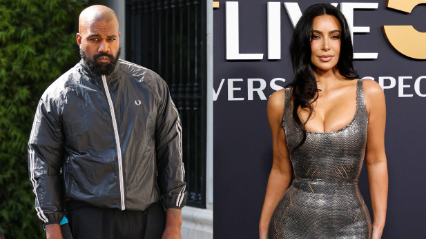Kanye West rebateu Kim Kardashian em meio à polêmica de música da filha com Diddy: 'O homem tem a última palavra' (Foto: Getty)
